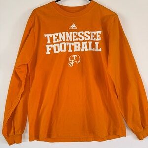 Adidas Tennessee Football Orange Long Sleeve Shirt NFL Team Licensed